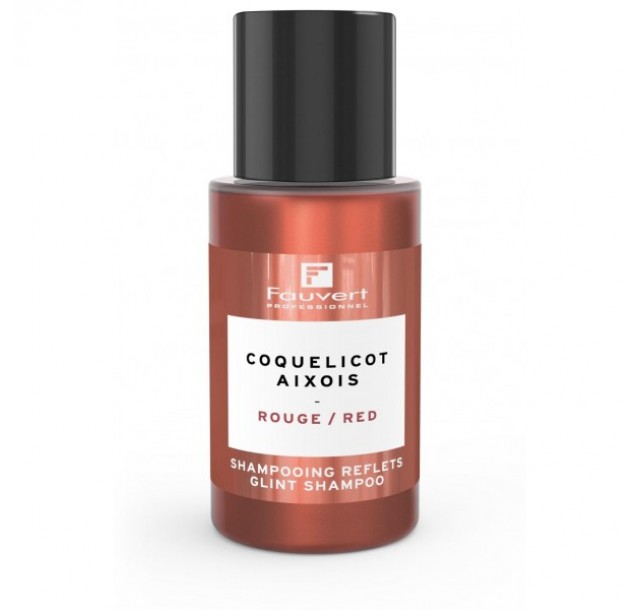 Raudonų plaukų spalvą palaikantis šampūnas Rouge/Red, 50 ml