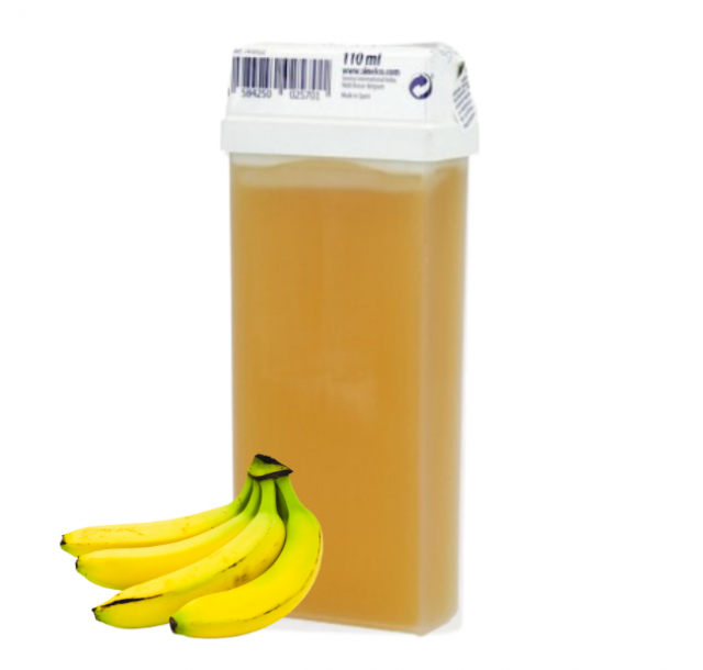 Vaško kasetė su bananais, 100ml