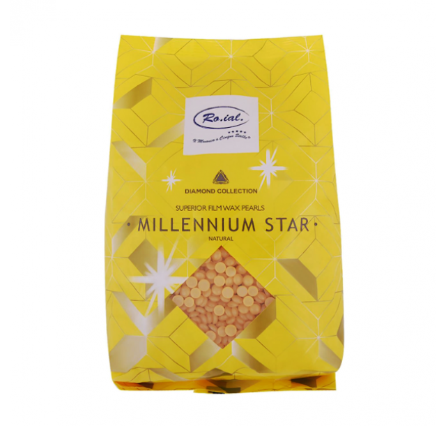 Natūralus vaškas granulėmis be kvapiklių Millennium Star, 1 kg