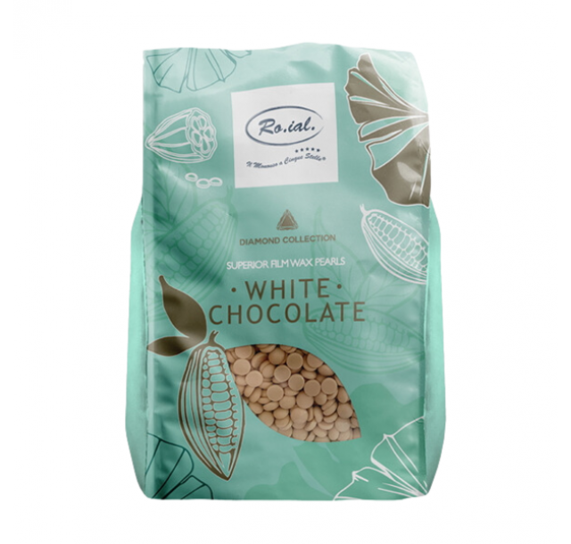 Natūralus vaškas granulėmis White Chocolate, 1 kg