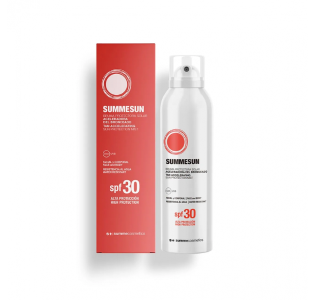 Įdegį skatinanti veido ir kūno dulksna su SPF30, 200 ml